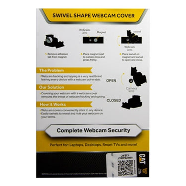 Rotating Webcam Cover for Crawler Tractor